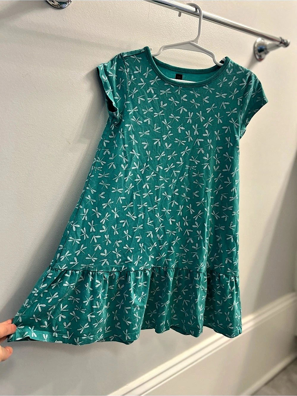 Tea Collection Girls Size 6 Dragonfly Print Dress